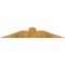 Ekena Millwork Portland Rough Sawn Timber Gable Bracket, Western Red Cedar, 36"W x 6"H x 2"D x 4"F, 4/12 Pitch GBW036X06X0204POR00RWR - alternate 1